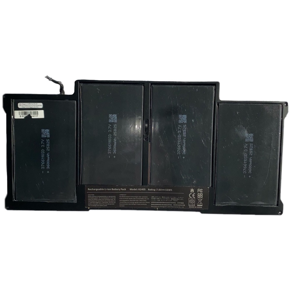 A1405 Li-Polymer Battery Pack for Apple MacBook Air 13" Inch 55Wh 7.6V 3600mAh